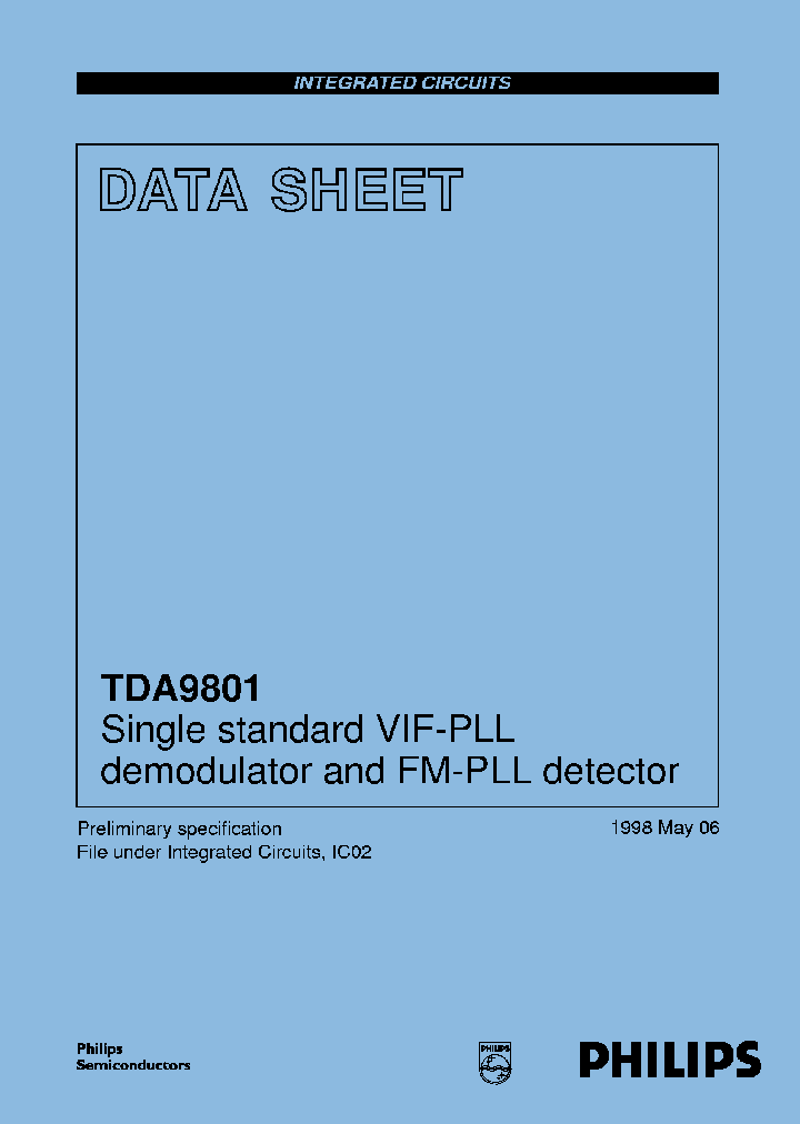 TDA9801N_5218316.PDF Datasheet