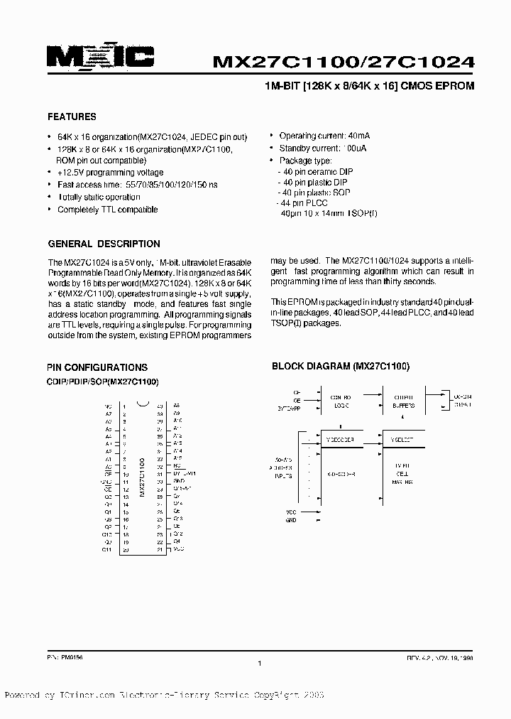 MX27C1100DC-85_5226779.PDF Datasheet