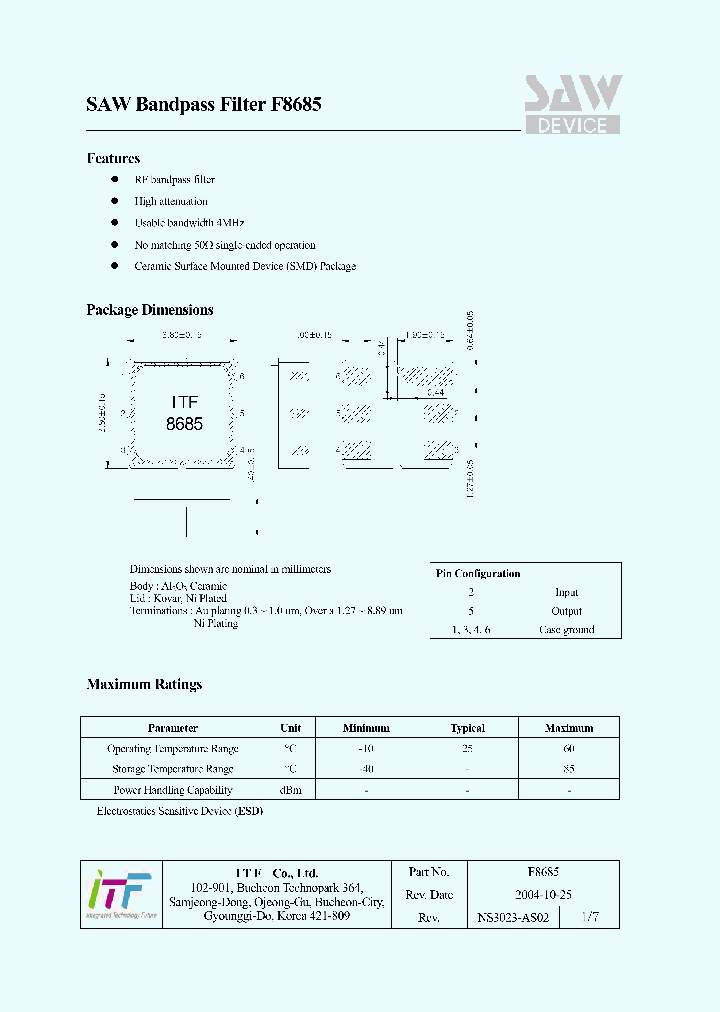 F8685_5231066.PDF Datasheet