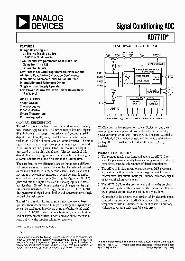 AD7710_5252183.PDF Datasheet