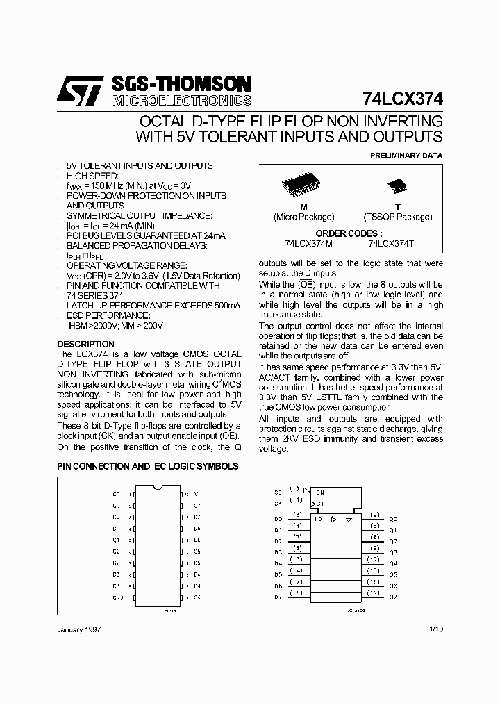 74LCX374_5256634.PDF Datasheet