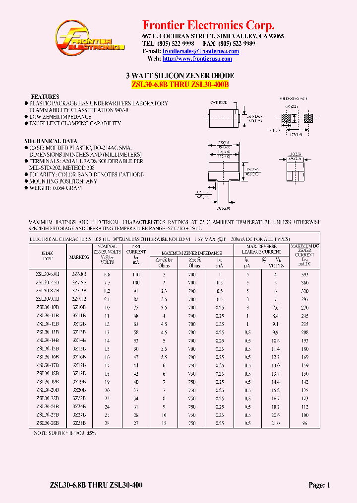 ZSL30-20B_5261505.PDF Datasheet