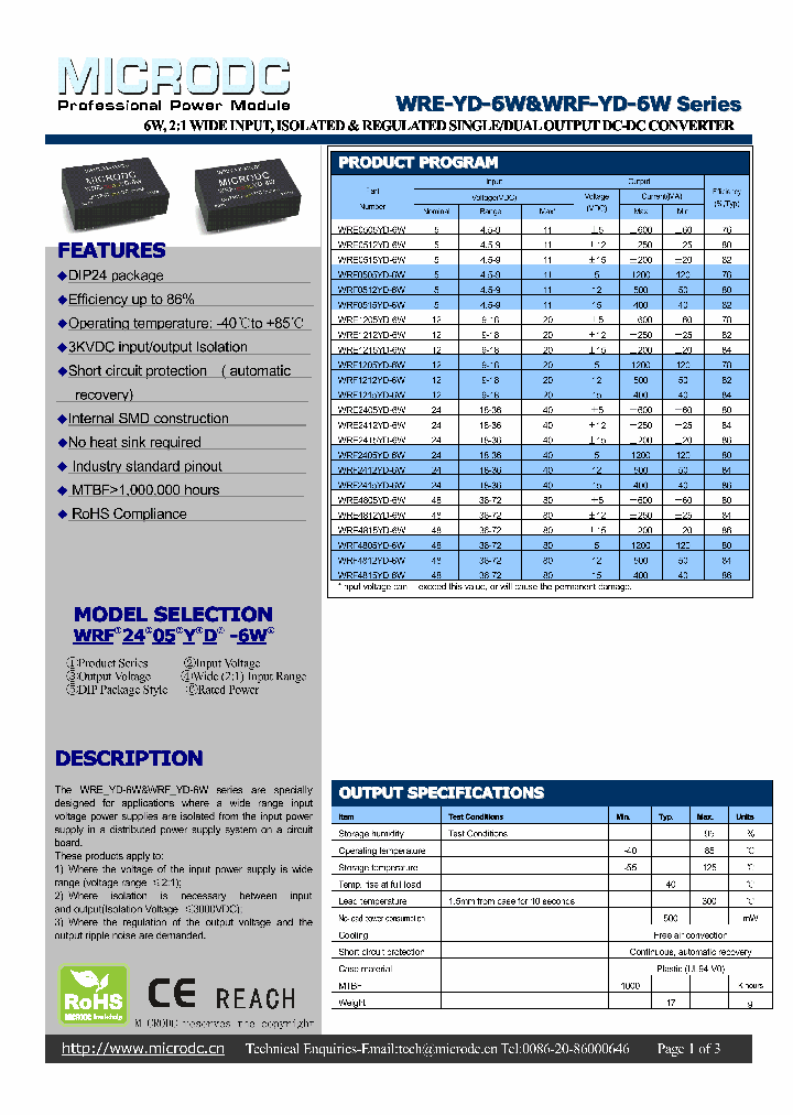 WRF0512YD-6W_5316827.PDF Datasheet