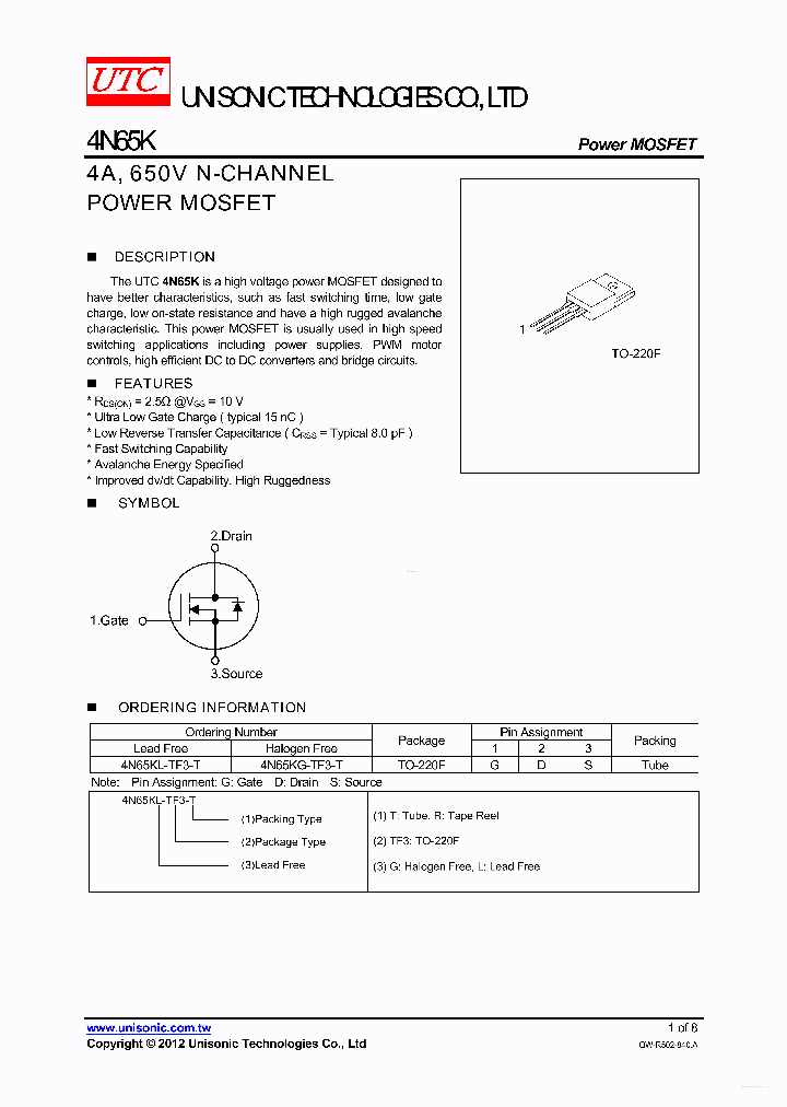 4N65K_5317689.PDF Datasheet