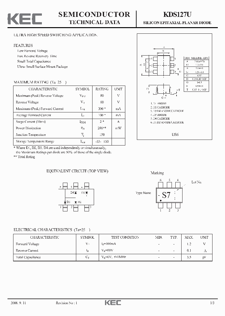 KDS127U_5320561.PDF Datasheet