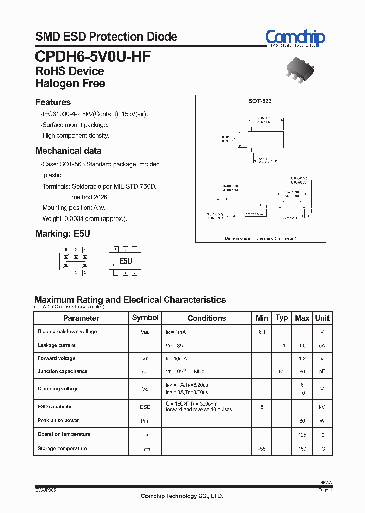 CPDH6-5V0U-HF_5326249.PDF Datasheet