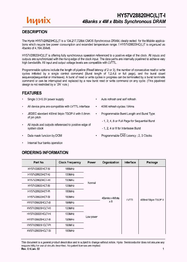 HY57V28820HCLT-I_5325406.PDF Datasheet