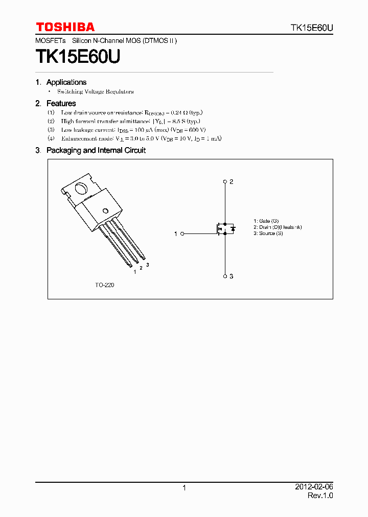 TK15E60U_5341523.PDF Datasheet