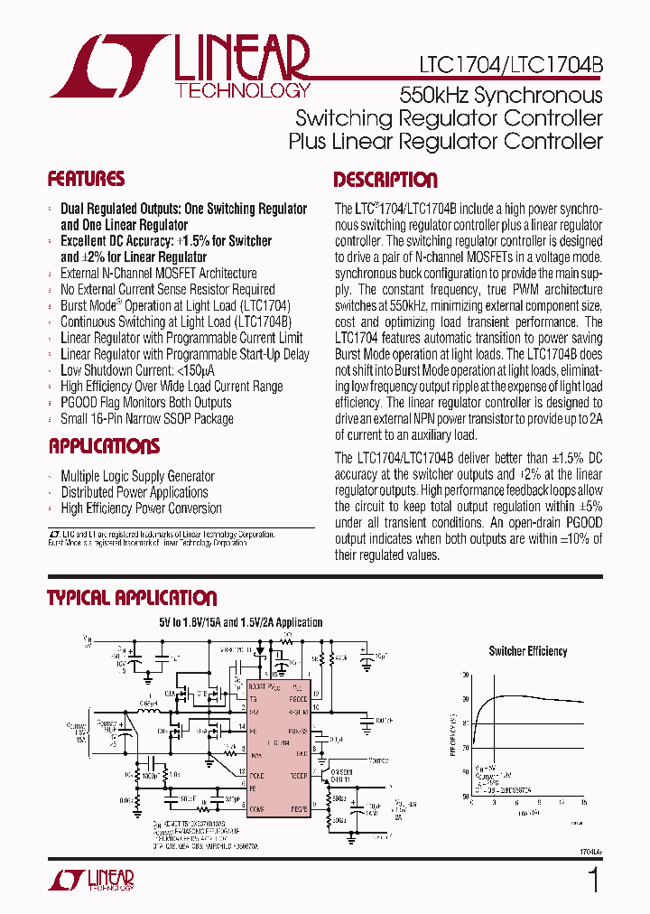 LTC1704BEGN_5357183.PDF Datasheet
