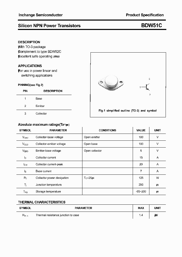 BDW51C_5360489.PDF Datasheet