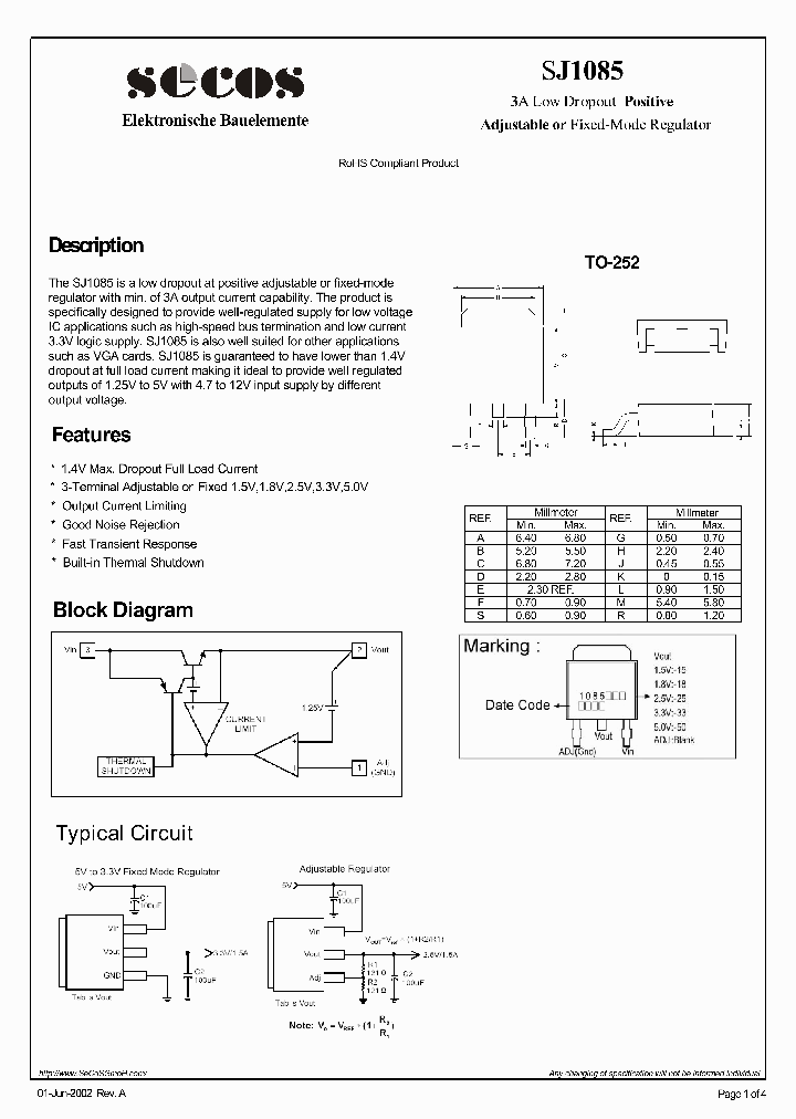 SJ1085_5364005.PDF Datasheet