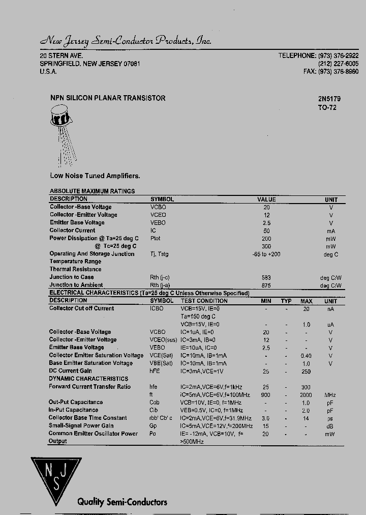 2N5179_5374373.PDF Datasheet