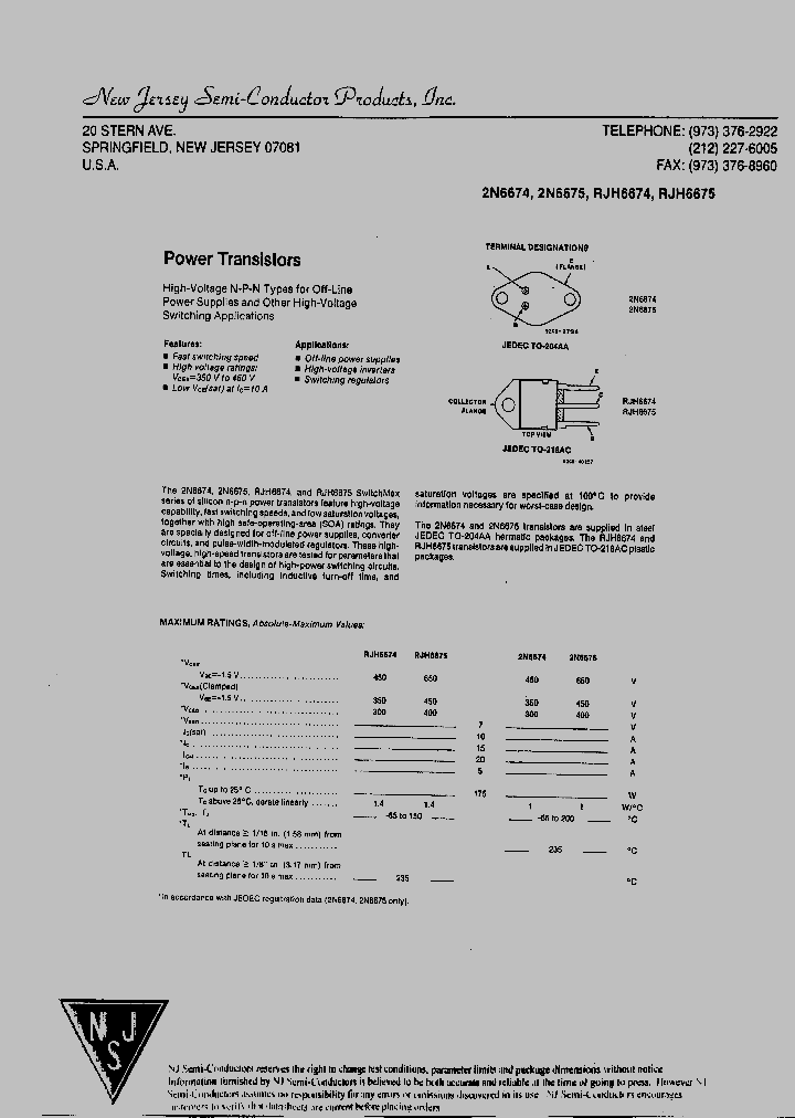2N6674_5375199.PDF Datasheet