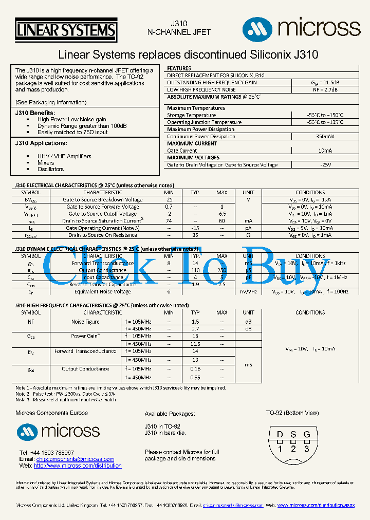 J310TO-92_5375877.PDF Datasheet