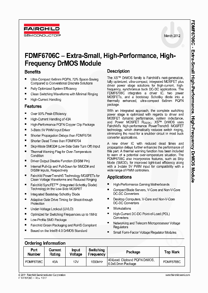 FDMF6706C_5375942.PDF Datasheet