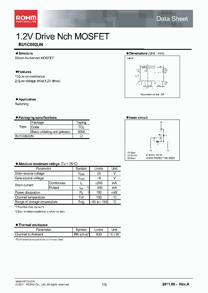 RU1C002UN_5384078.PDF Datasheet