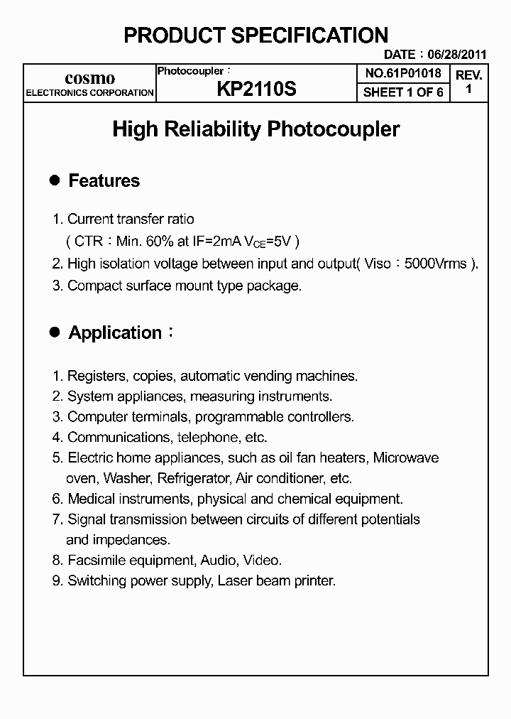 KP2110S_5385437.PDF Datasheet