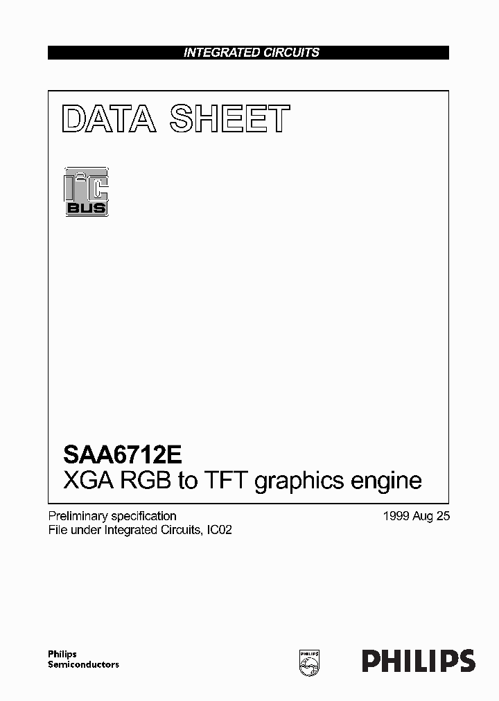SAA6712E_5400614.PDF Datasheet