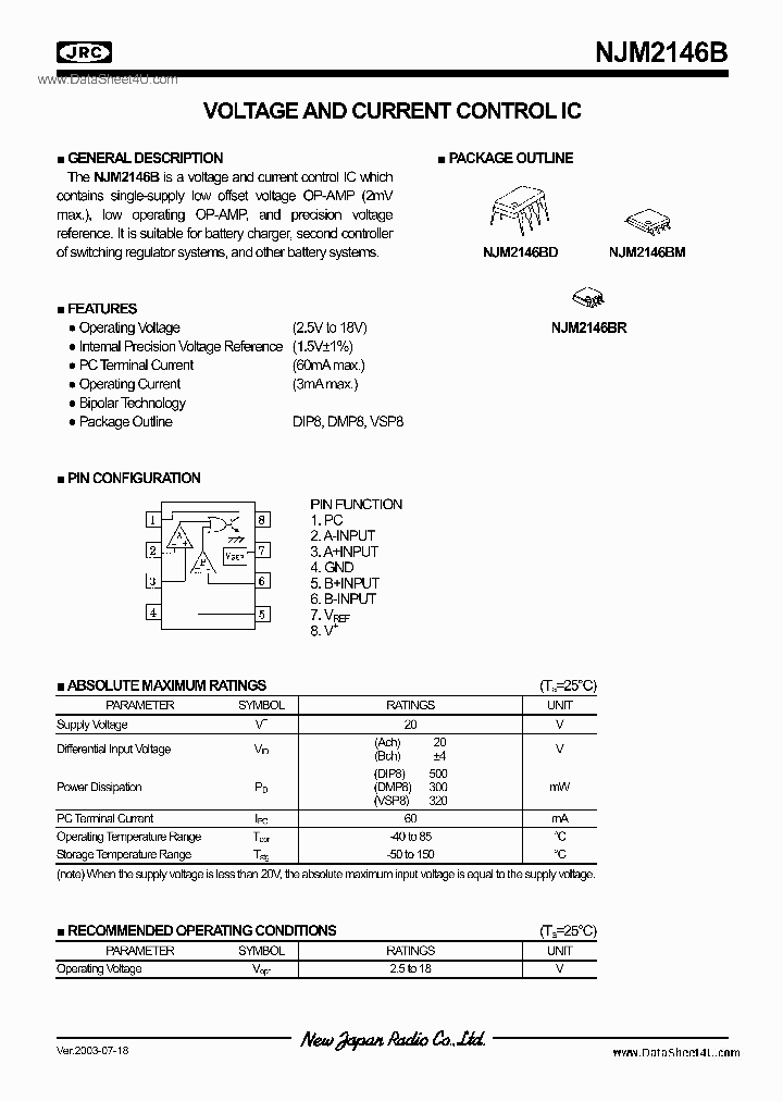 NJM2146B_5402154.PDF Datasheet