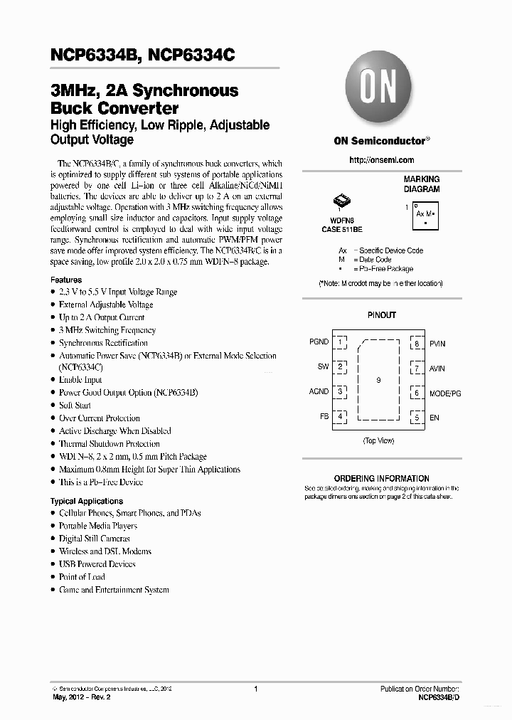 NCP6334B_5402793.PDF Datasheet