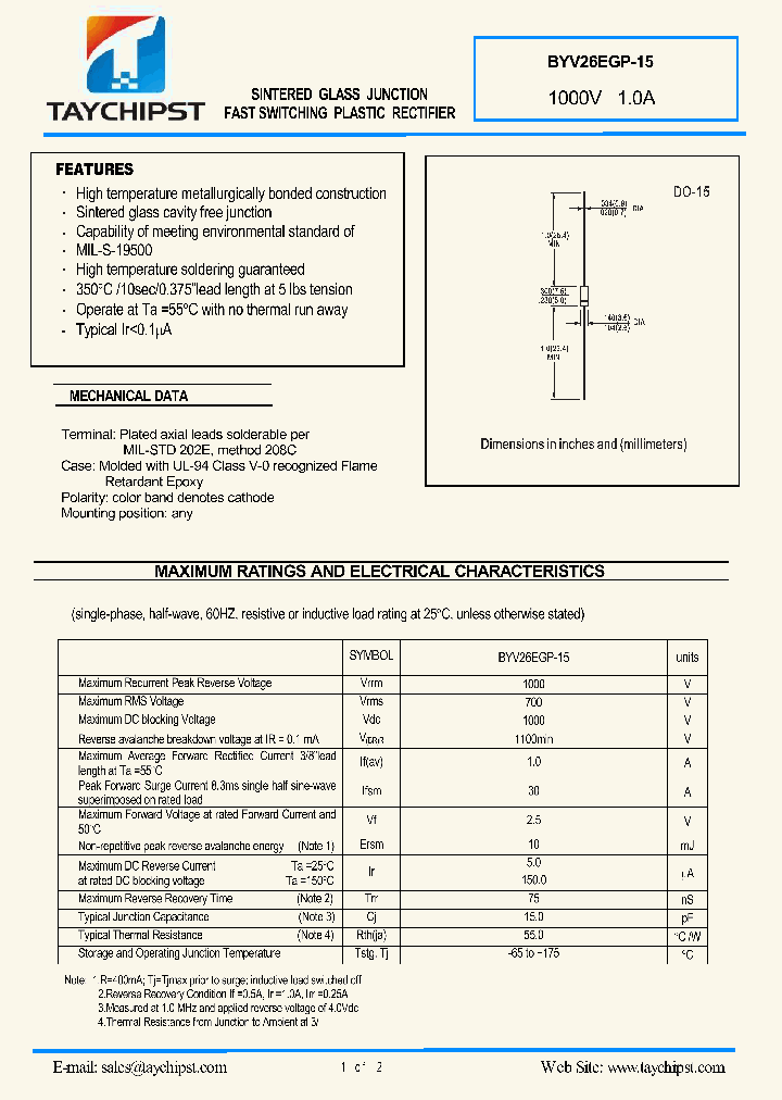 BYV26EGP-15_5404007.PDF Datasheet