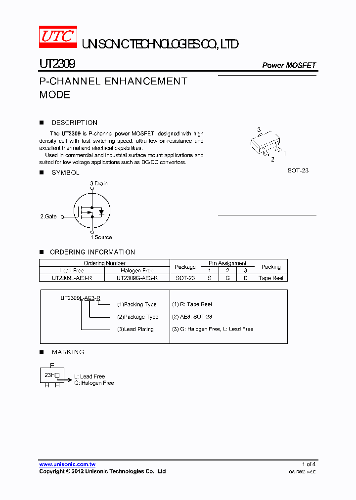 UT2309G-AE3-R_5405027.PDF Datasheet