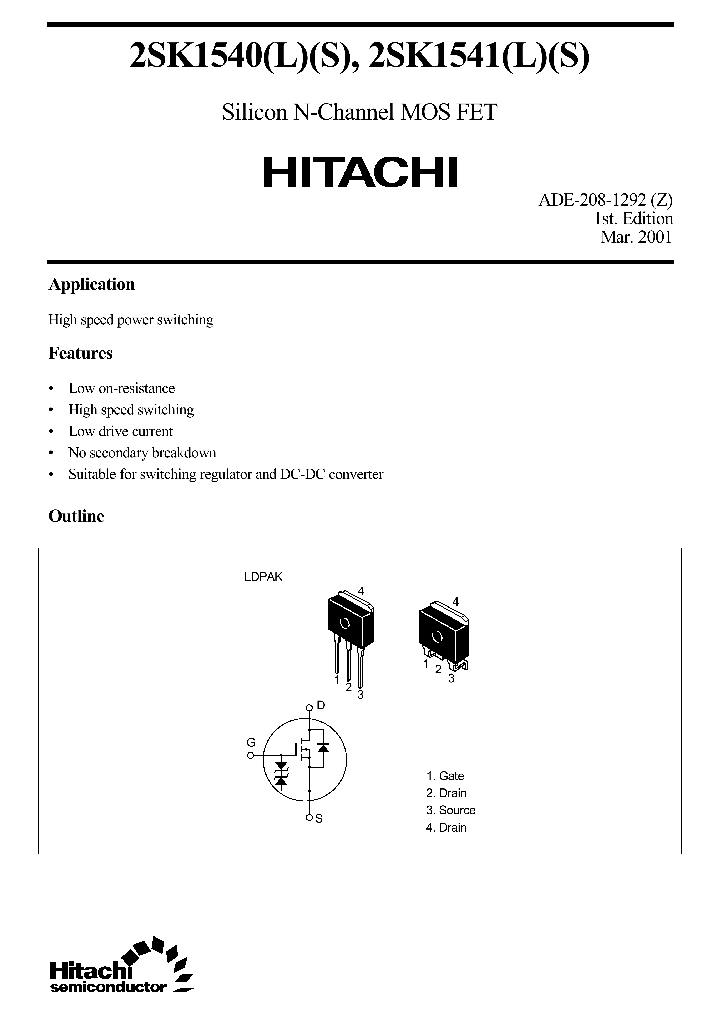 2SK1540LS_5405929.PDF Datasheet