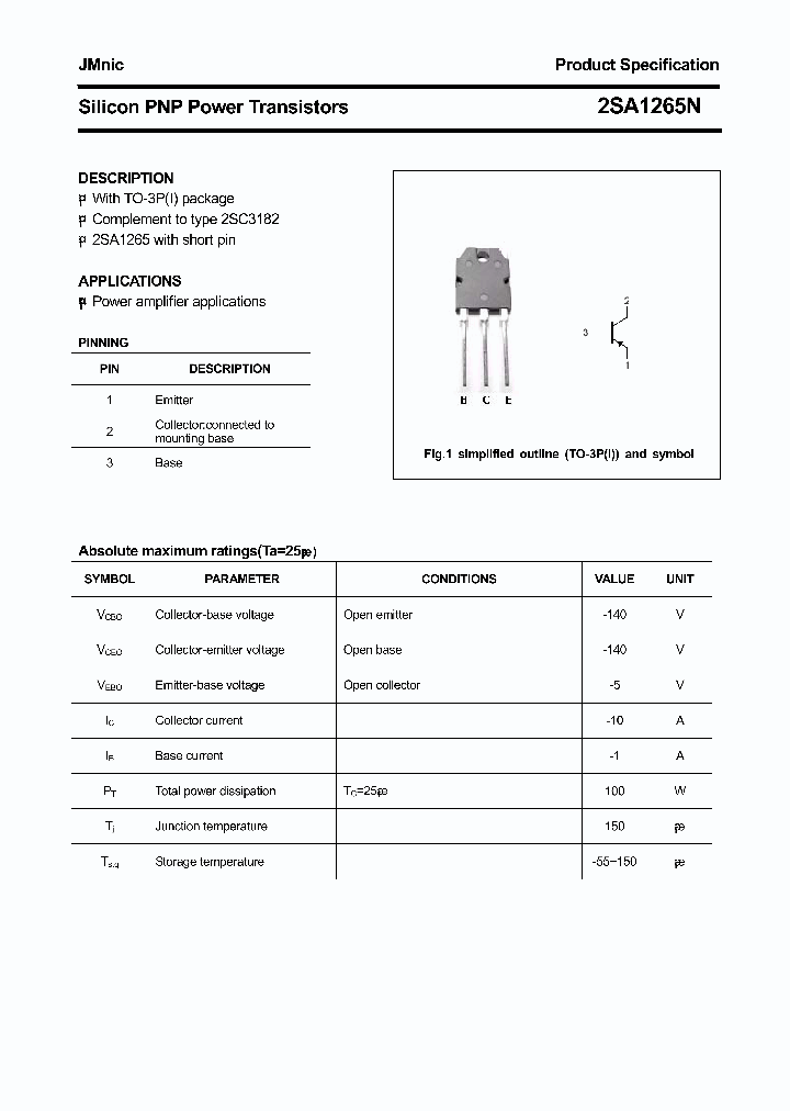 2SA1265N_5406465.PDF Datasheet