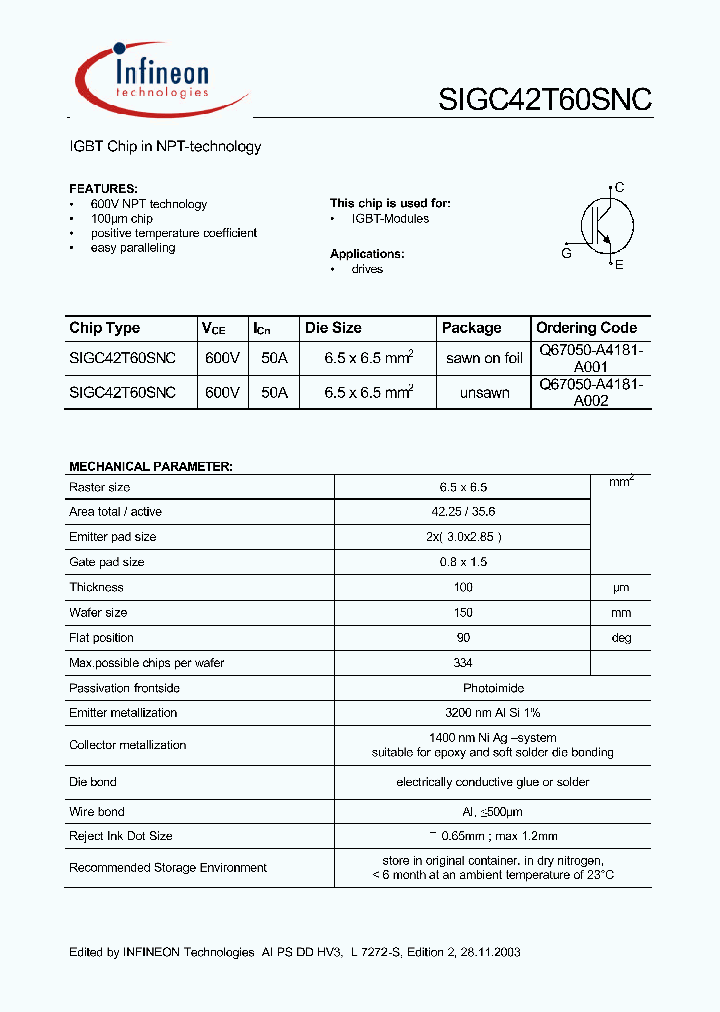 SIGC42T60SNC_5415597.PDF Datasheet