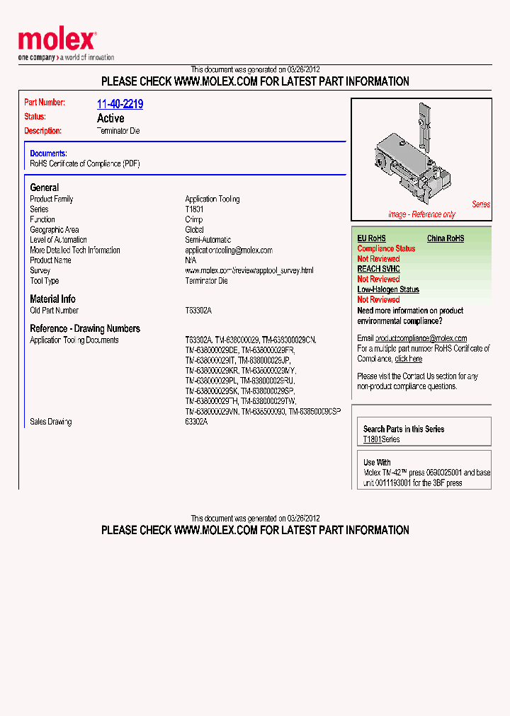 0011-40-2219_5424437.PDF Datasheet