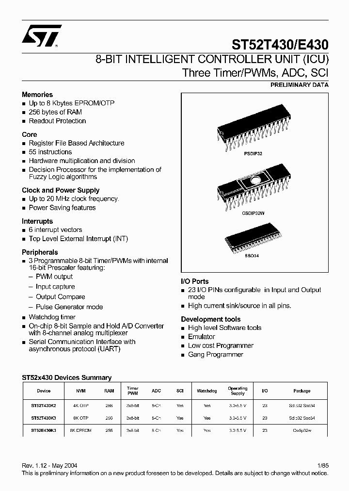 ST52430K3_5433690.PDF Datasheet