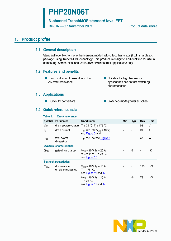 PHP20N06T_5441014.PDF Datasheet