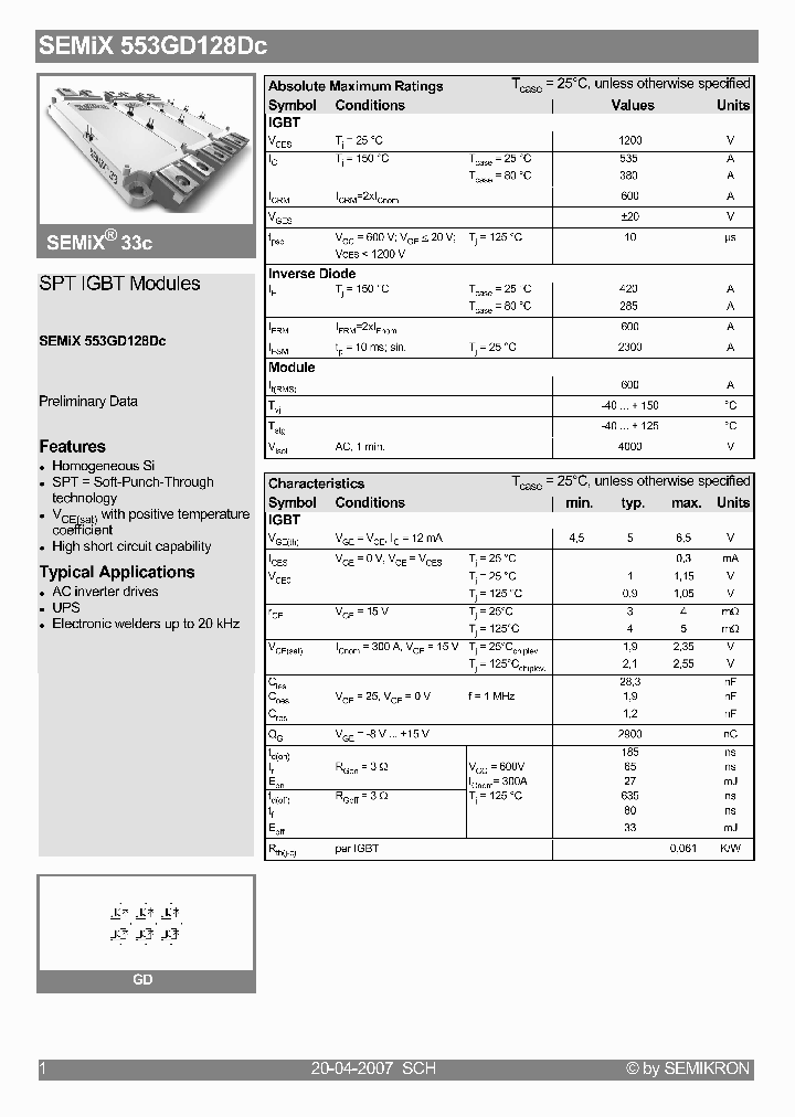 SEMIX553GD128DC07_5446523.PDF Datasheet