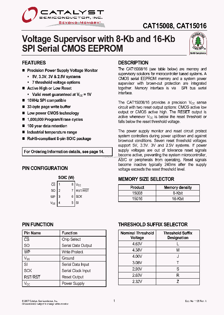 CAT15008_5474230.PDF Datasheet