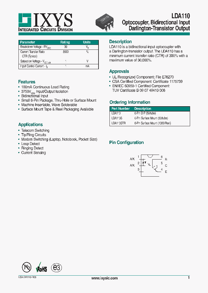 LDA110S_5478192.PDF Datasheet