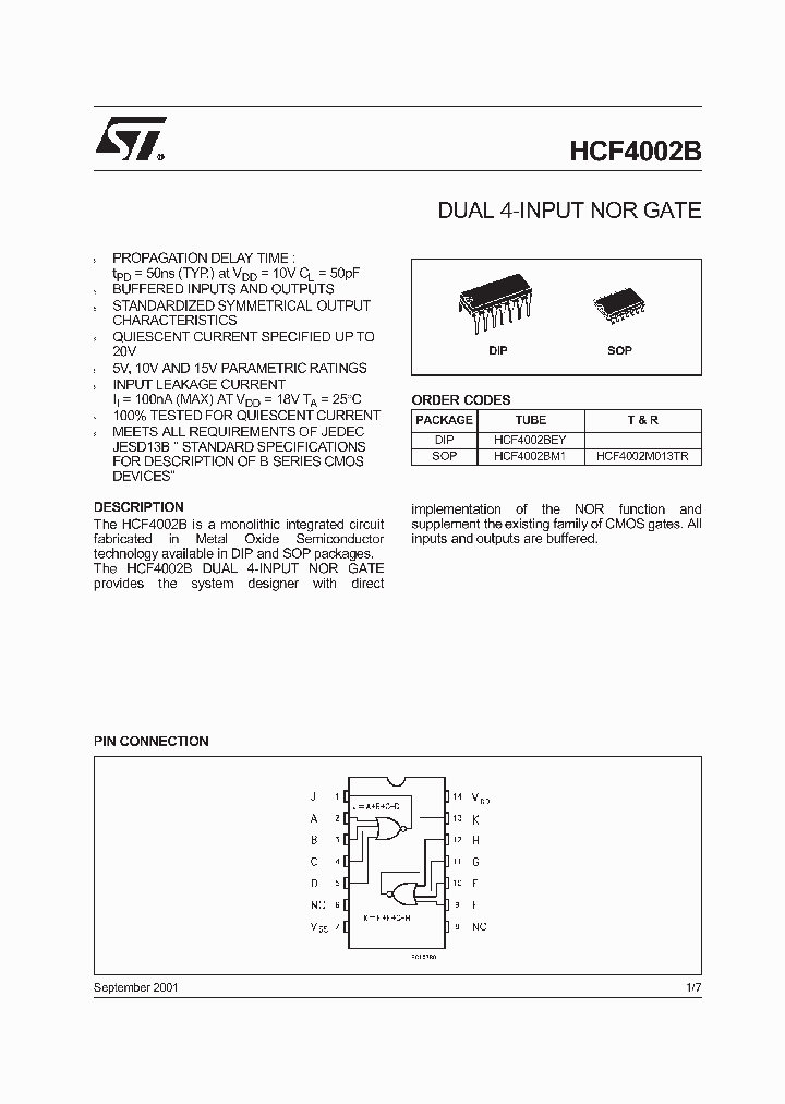 HCF4002_5483305.PDF Datasheet