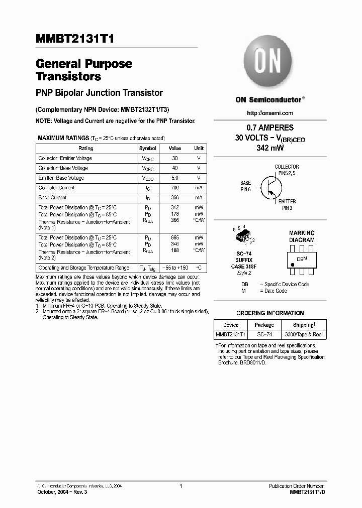 MMBT2131_5484234.PDF Datasheet