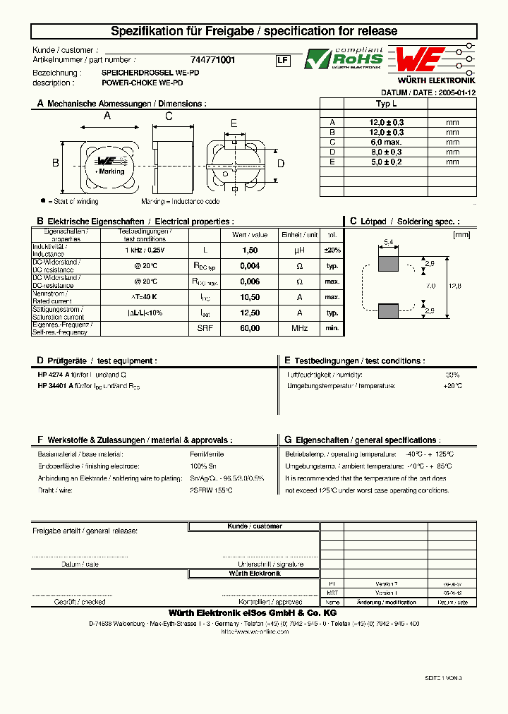 744771001_5490390.PDF Datasheet