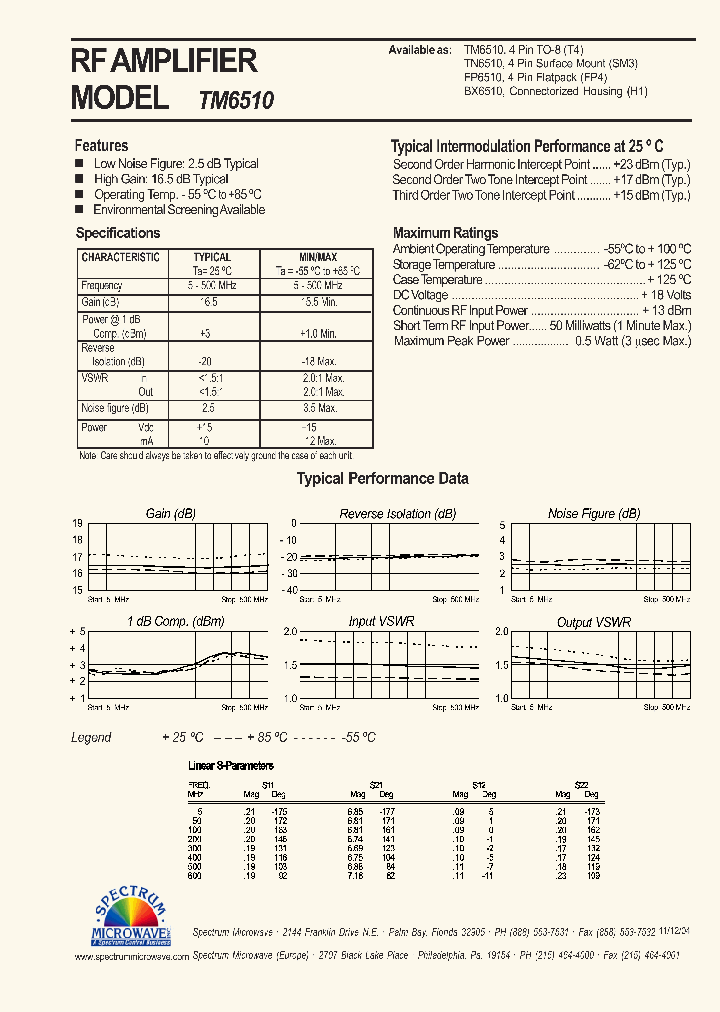 TM6510_5494300.PDF Datasheet