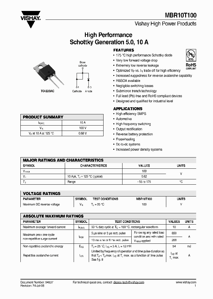 MBR10T10012_5497057.PDF Datasheet