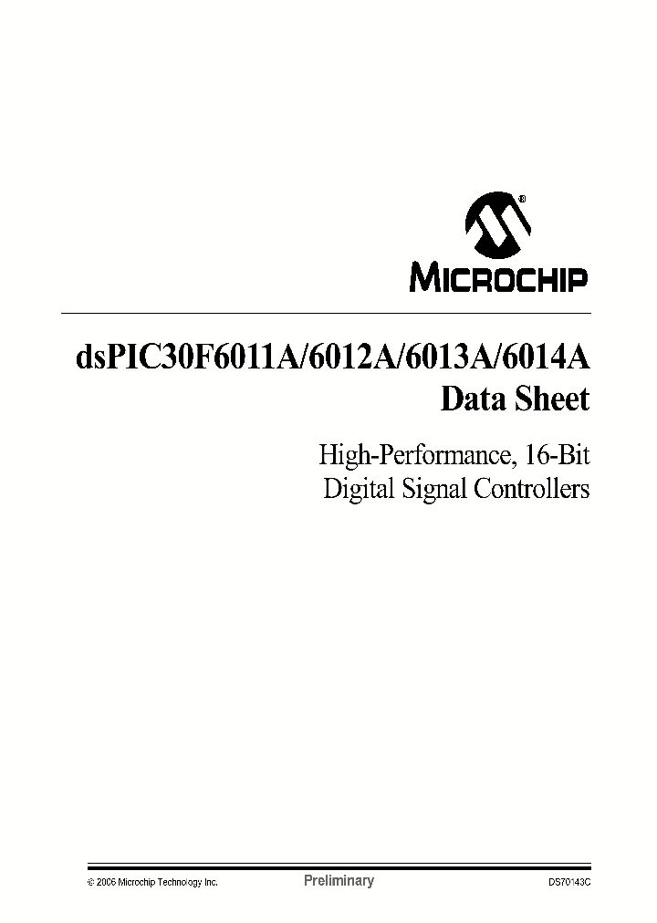 DSPIC30F6014AT-30IPT_5505638.PDF Datasheet