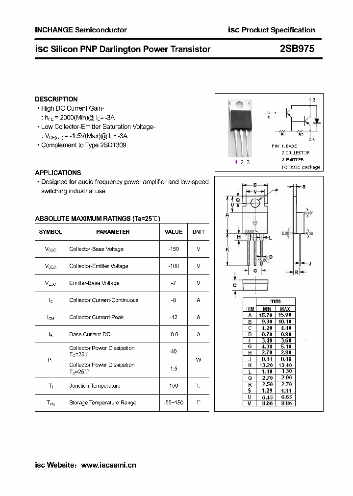 2SB975_5507258.PDF Datasheet