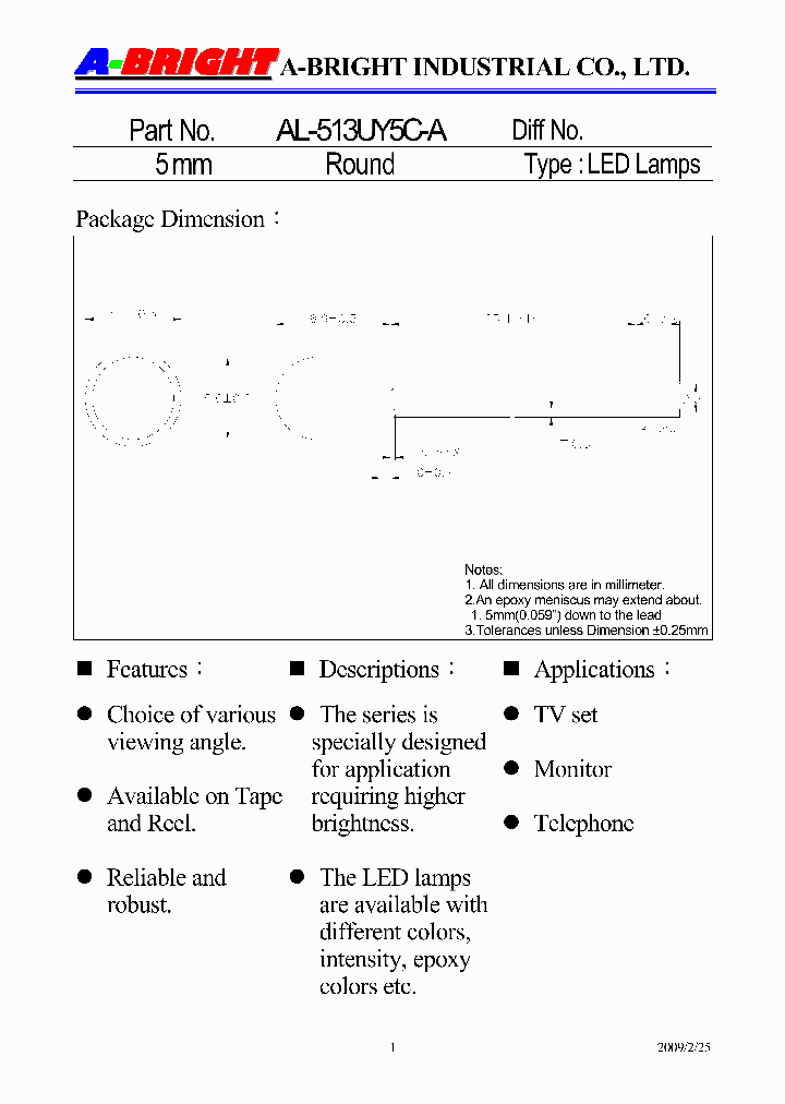 AL-513UY5C-A09_5534205.PDF Datasheet