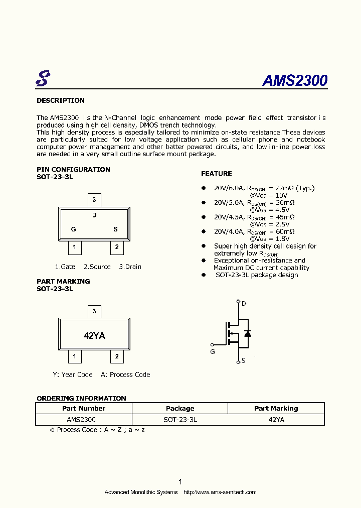 AMS2300_5543685.PDF Datasheet