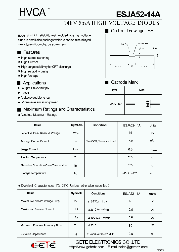 ESJA52-14A_5543875.PDF Datasheet