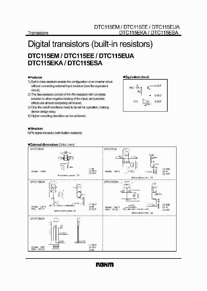 DTC115EA_5558484.PDF Datasheet