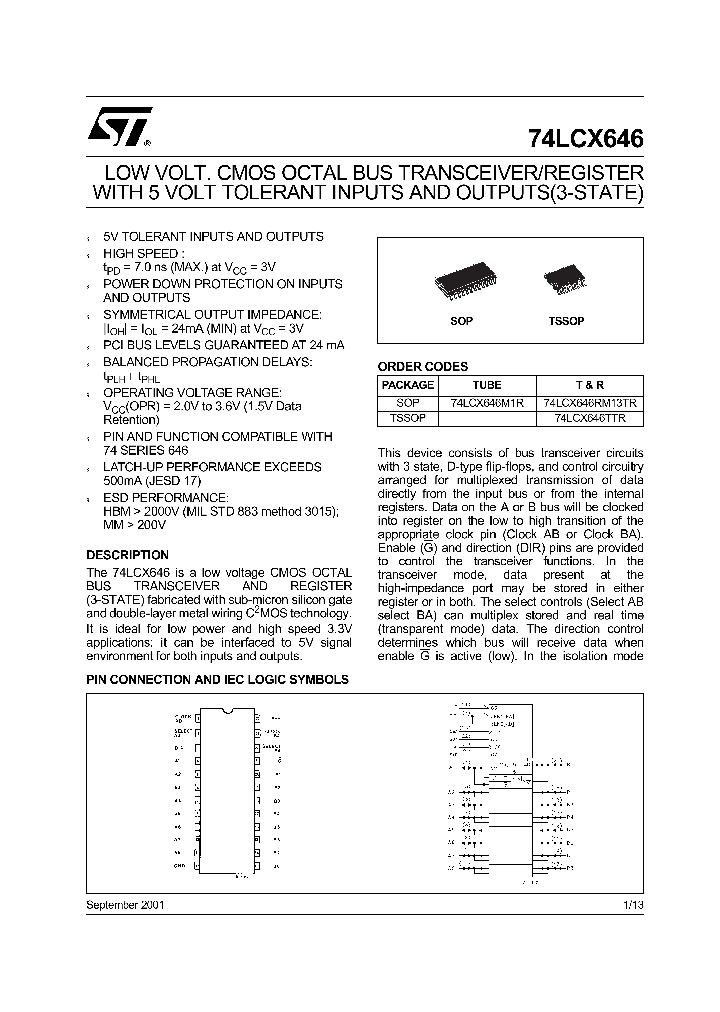 74LCX646M_5561228.PDF Datasheet
