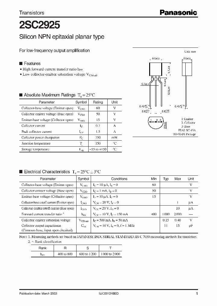 2SC2925_5566334.PDF Datasheet