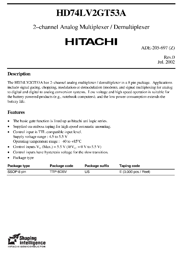 HD74LV2GT53A_5567830.PDF Datasheet