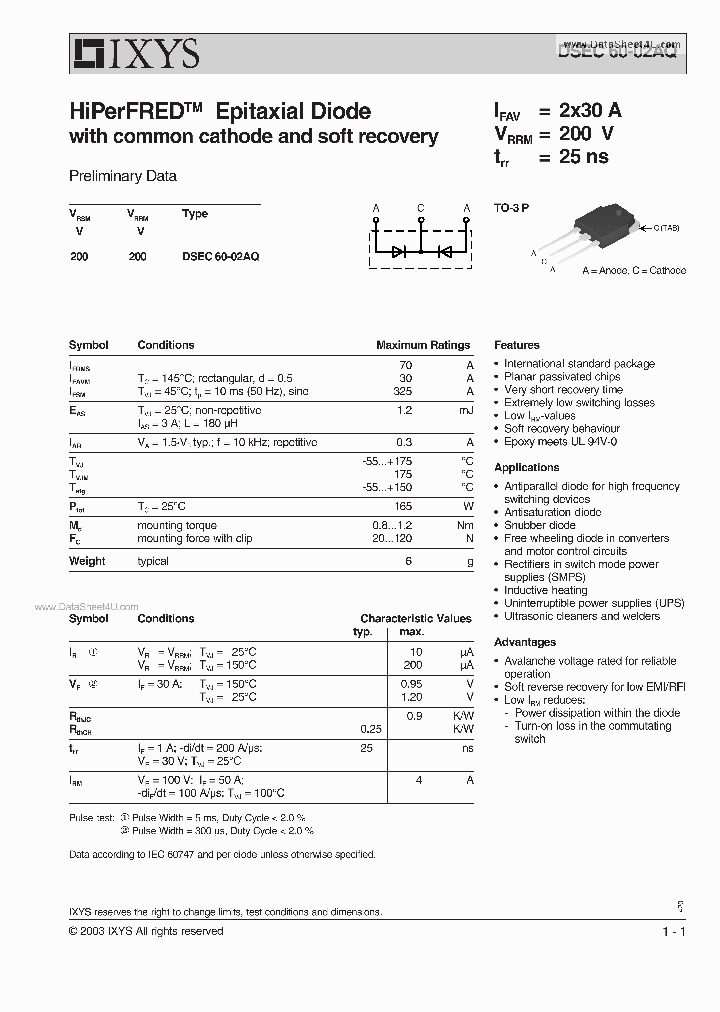 DSEC60-02AQ_5570889.PDF Datasheet